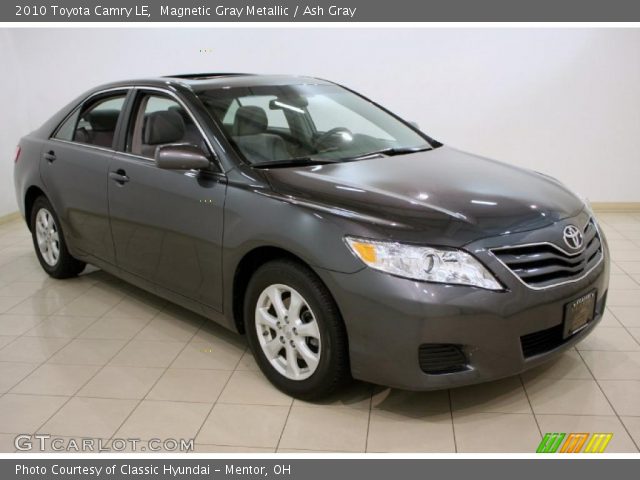 2010 Toyota Camry LE in Magnetic Gray Metallic