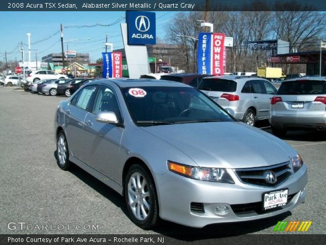 2008 Acura TSX Sedan in Alabaster Silver Metallic