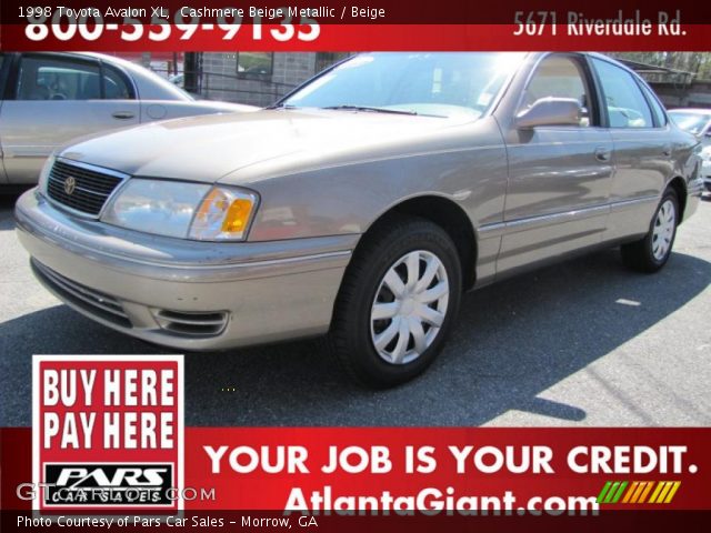 1998 Toyota Avalon XL in Cashmere Beige Metallic