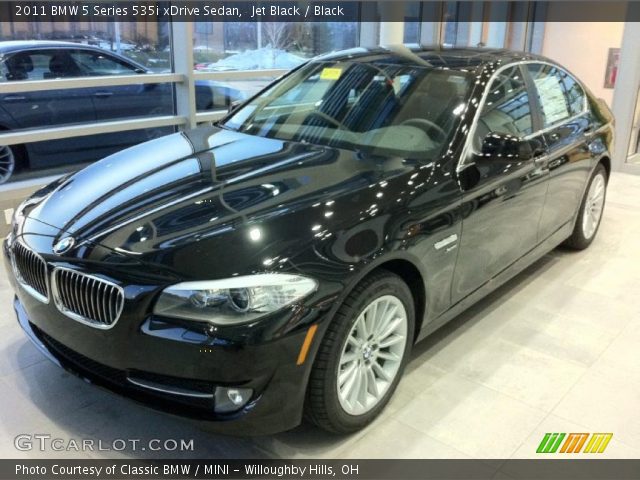 2011 BMW 5 Series 535i xDrive Sedan in Jet Black