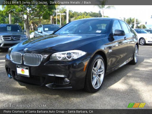 2011 BMW 5 Series 550i Sedan in Dark Graphite Metallic