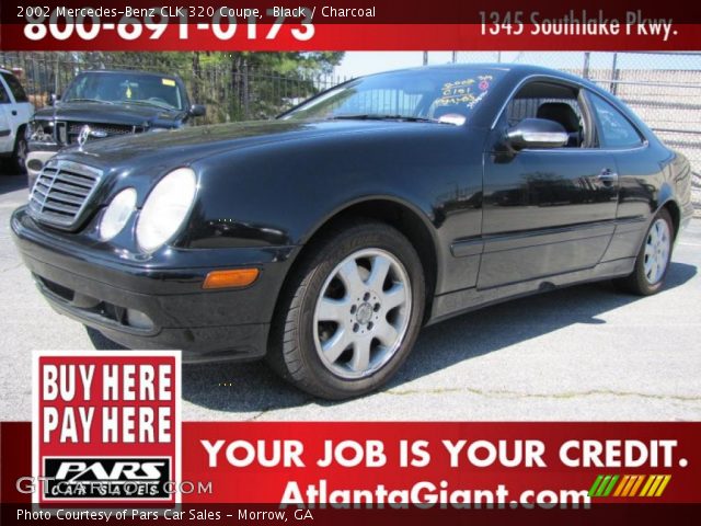 2002 Mercedes-Benz CLK 320 Coupe in Black