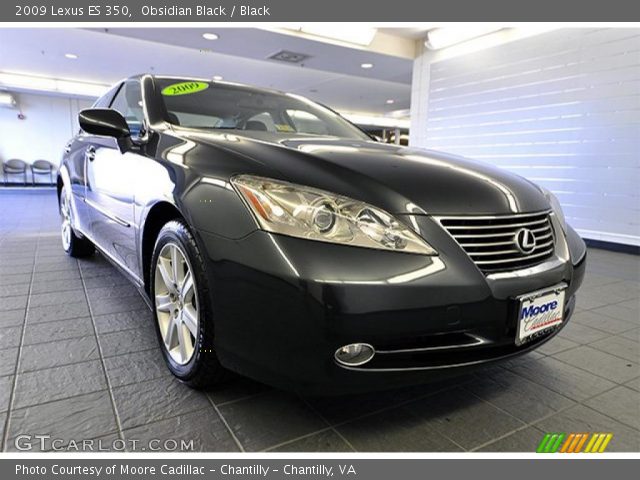 2009 Lexus ES 350 in Obsidian Black