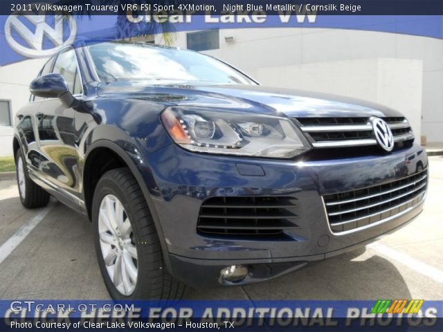 2011 Volkswagen Touareg VR6 FSI Sport 4XMotion in Night Blue Metallic