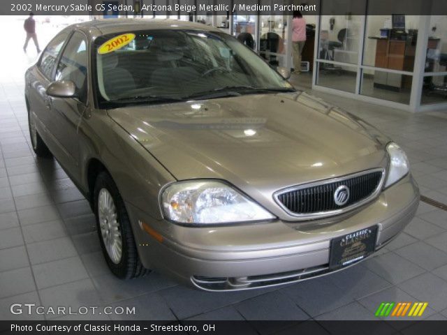 2002 Mercury Sable GS Sedan in Arizona Beige Metallic