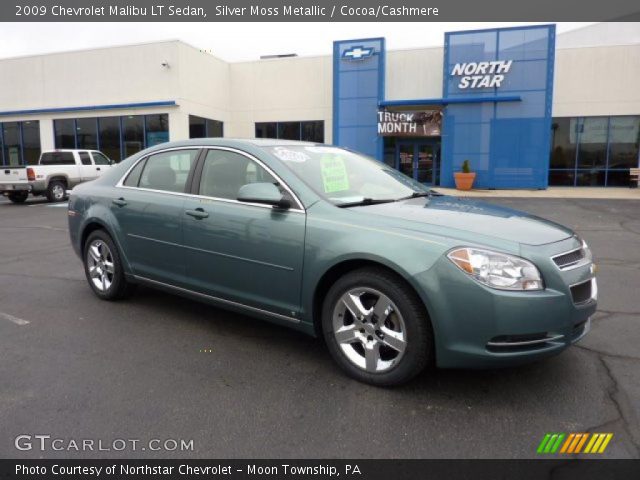 2009 Chevrolet Malibu LT Sedan in Silver Moss Metallic