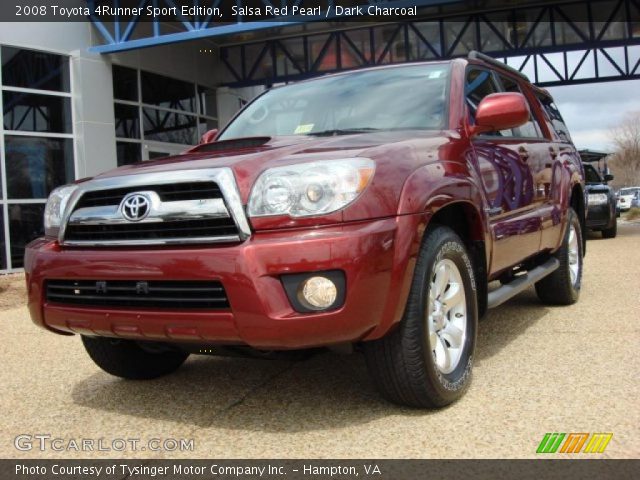 2008 Toyota 4Runner Sport Edition in Salsa Red Pearl