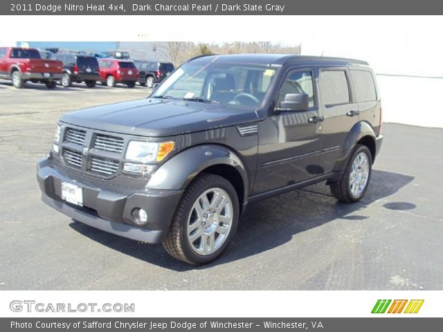 2011 Dodge Nitro Heat 4x4 in Dark Charcoal Pearl