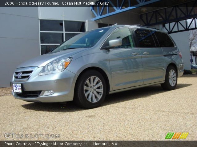 2006 Honda Odyssey Touring in Ocean Mist Metallic
