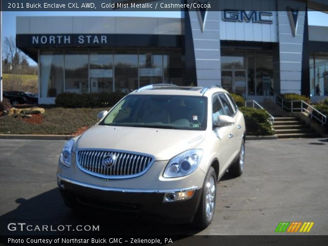 2011 Buick Enclave CXL AWD in Gold Mist Metallic