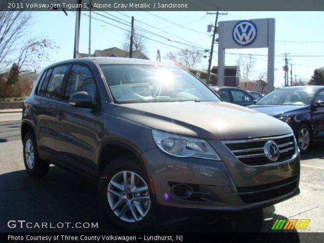 2011 Volkswagen Tiguan S in Alpine Gray Metallic