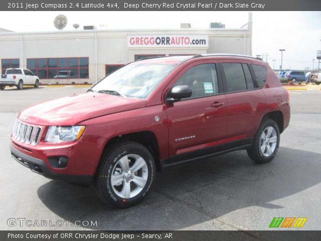 2011 Jeep Compass 2.4 Latitude 4x4 in Deep Cherry Red Crystal Pearl