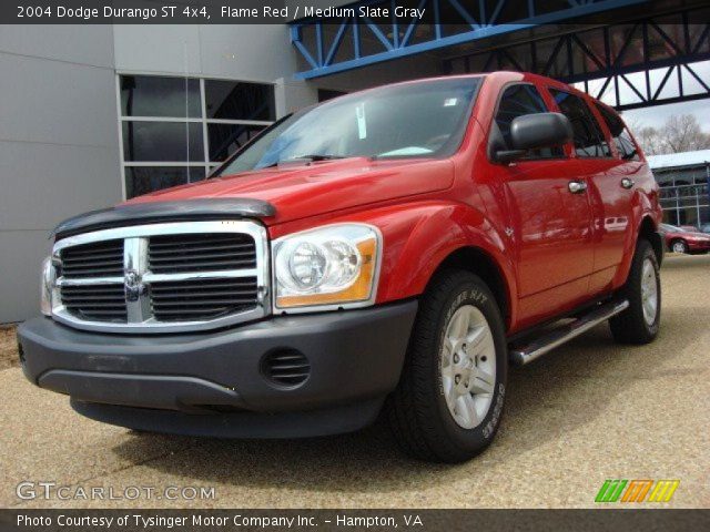 2004 Dodge Durango ST 4x4 in Flame Red