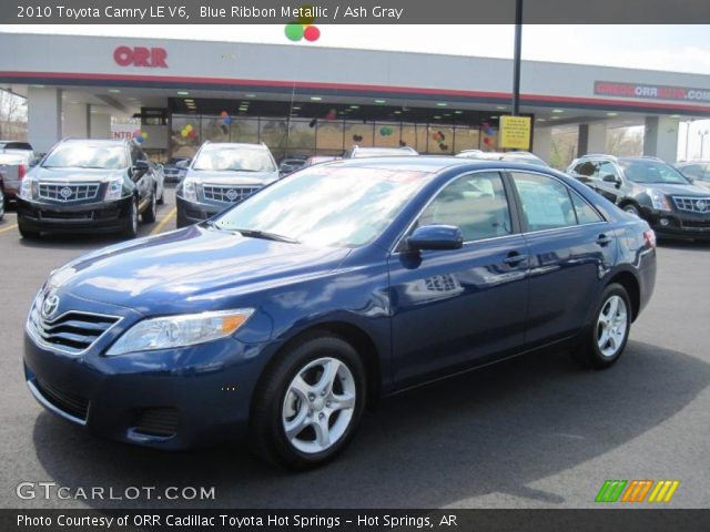2010 Toyota Camry LE V6 in Blue Ribbon Metallic