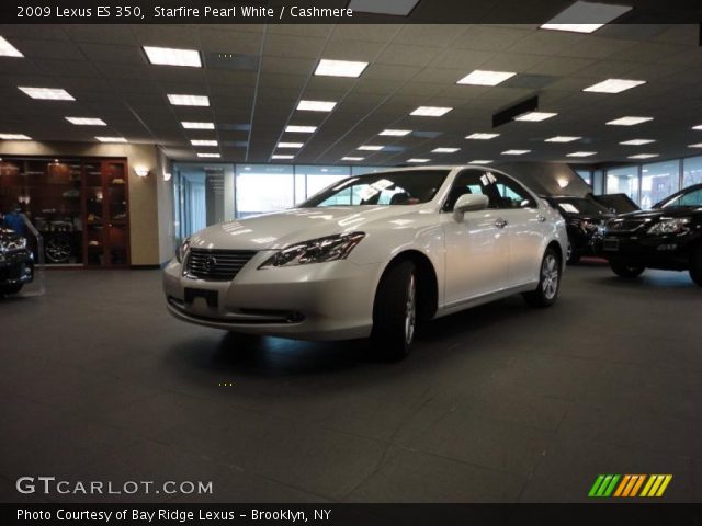 2009 Lexus ES 350 in Starfire Pearl White