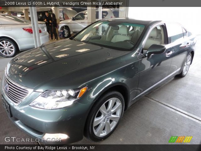 2008 Lexus LS 600h L Hybrid in Verdigris Green Mica