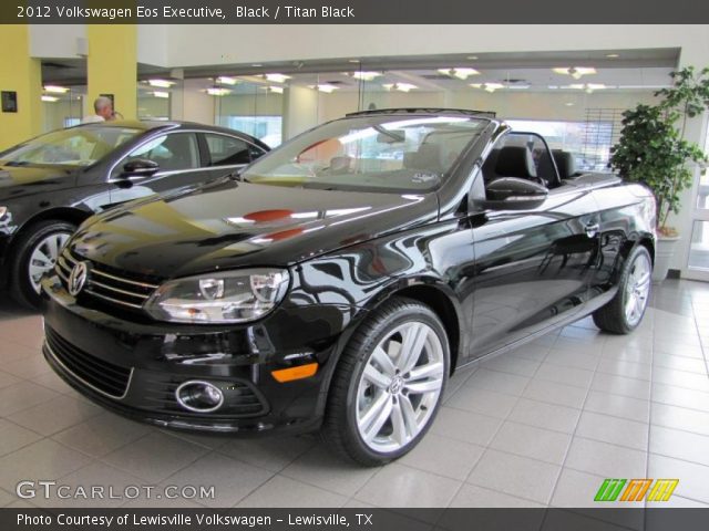 2012 Volkswagen Eos Executive in Black