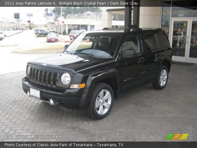2011 Jeep Patriot Latitude X in Brilliant Black Crystal Pearl