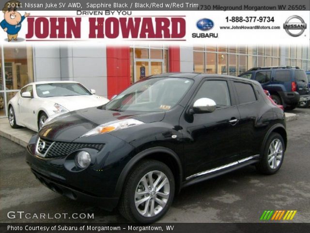 2011 Nissan Juke SV AWD in Sapphire Black