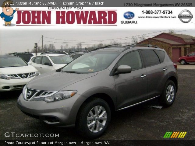 2011 Nissan Murano SL AWD in Platinum Graphite