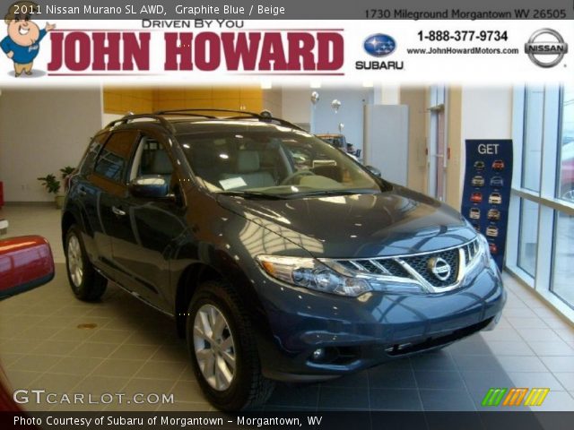 2011 Nissan Murano SL AWD in Graphite Blue