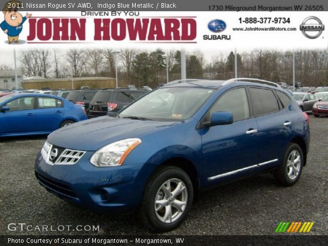 2011 Blue nissan rogue #6