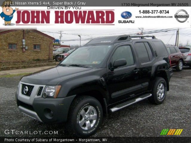 2011 Nissan Xterra S 4x4 in Super Black