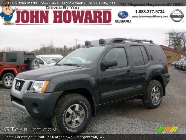 2011 Nissan Xterra Pro-4X 4x4 in Night Armor