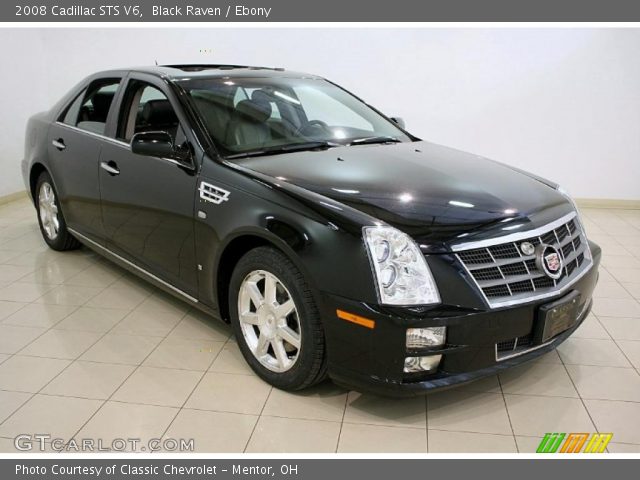 2008 Cadillac STS V6 in Black Raven