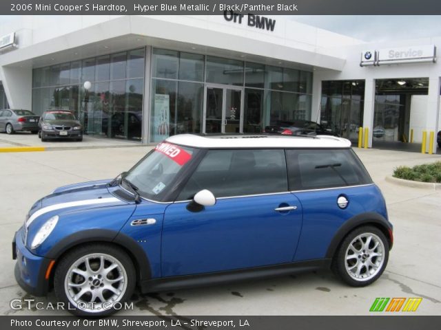 2006 Mini Cooper S Hardtop in Hyper Blue Metallic