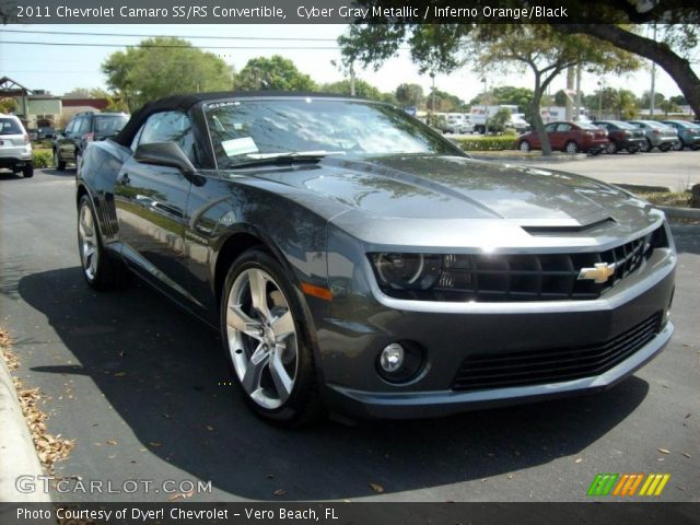 2011 Chevrolet Camaro SS/RS Convertible in Cyber Gray Metallic