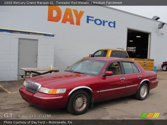 1999 Mercury Grand Marquis LS in Toreador Red Metallic