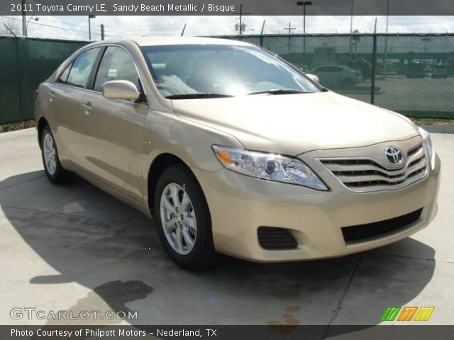 2011 Toyota Camry LE in Sandy Beach Metallic