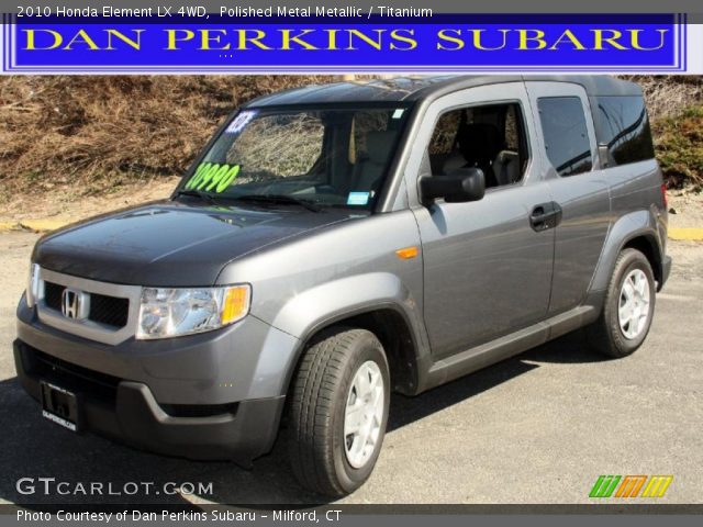 2010 Honda Element LX 4WD in Polished Metal Metallic