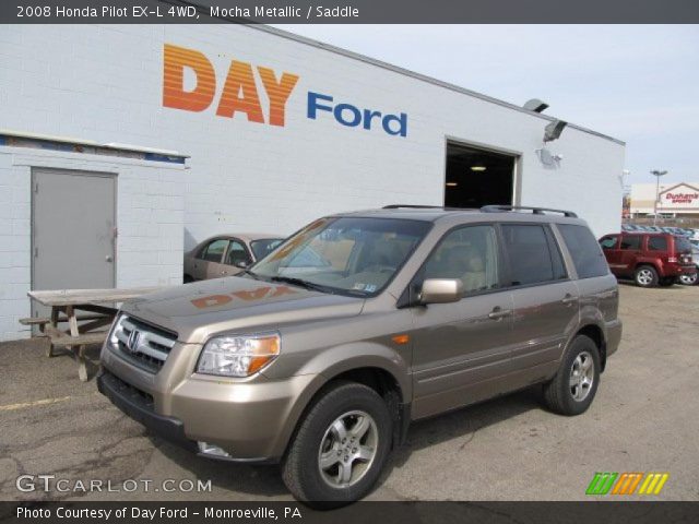2008 Honda Pilot EX-L 4WD in Mocha Metallic