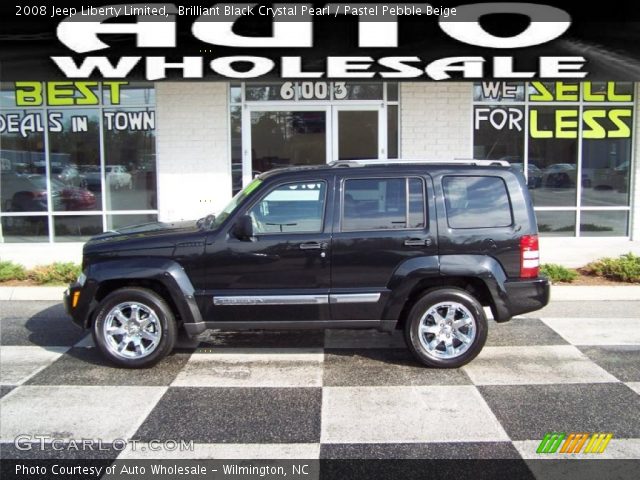 2008 Jeep Liberty Limited in Brilliant Black Crystal Pearl