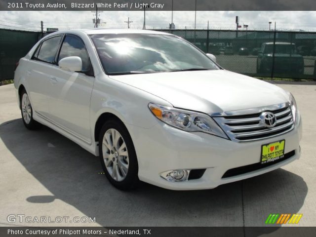 2011 Toyota Avalon  in Blizzard White Pearl