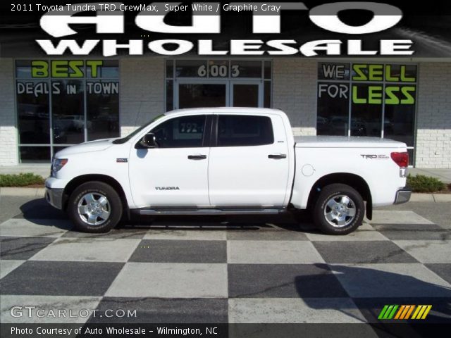 2011 Toyota Tundra TRD CrewMax in Super White