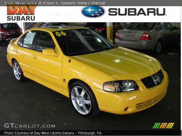 2006 Nissan sentra volcanic orange #9