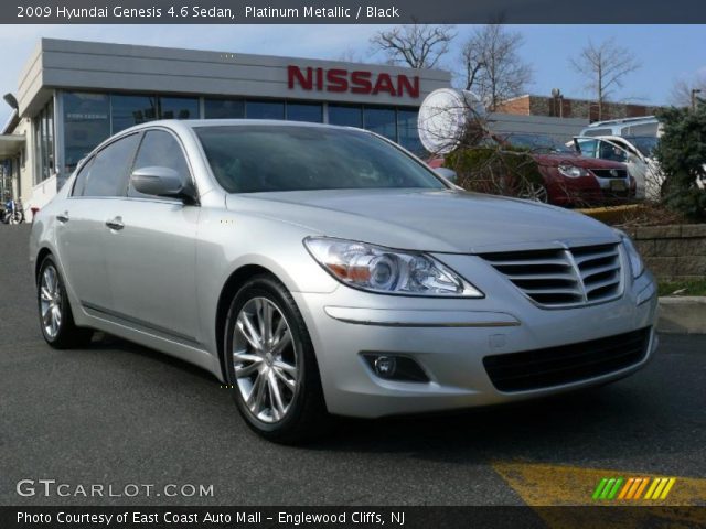 2009 Hyundai Genesis 4.6 Sedan in Platinum Metallic