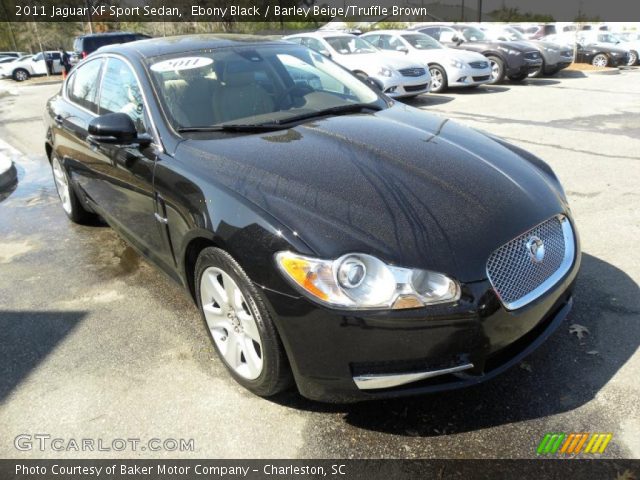 2011 Jaguar XF Sport Sedan in Ebony Black