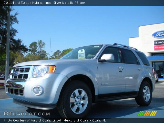 2011 Ford Escape Hybrid in Ingot Silver Metallic