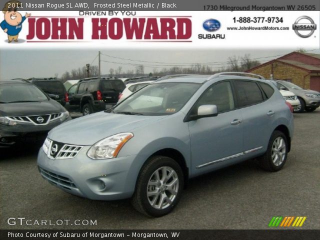 2011 Nissan Rogue SL AWD in Frosted Steel Metallic