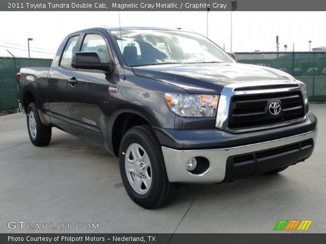 2011 Toyota Tundra Double Cab in Magnetic Gray Metallic