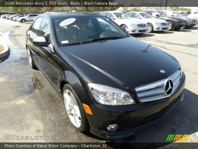 2008 Mercedes-Benz C 350 Sport in Black