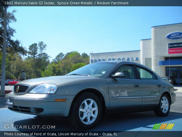 2002 Mercury Sable GS Sedan in Spruce Green Metallic