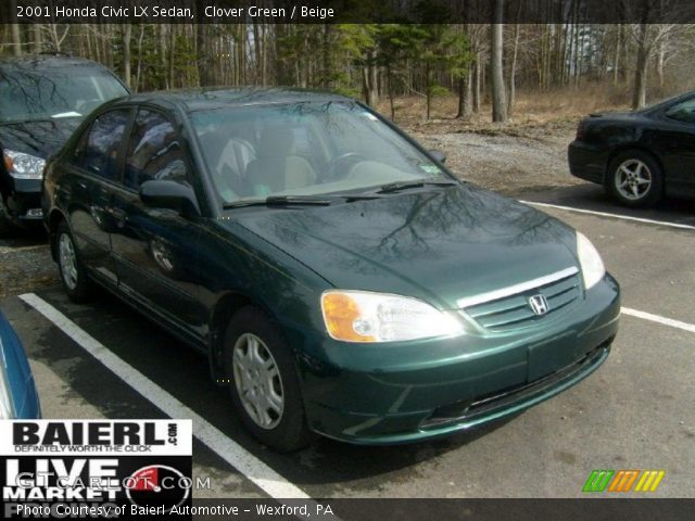 2001 Honda Civic LX Sedan in Clover Green