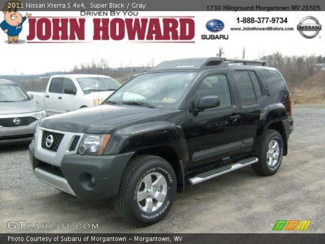 2011 Nissan Xterra S 4x4 in Super Black