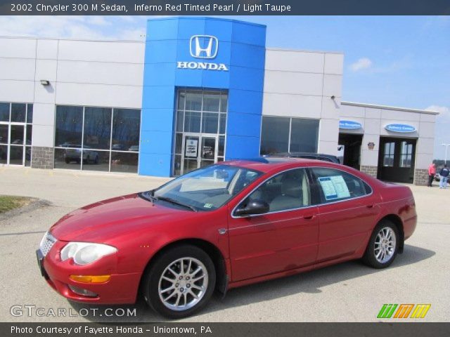 2002 Chrysler 300 M Sedan in Inferno Red Tinted Pearl