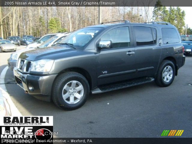2005 Nissan Armada LE 4x4 in Smoke Gray
